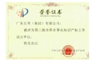 2006知識產權證書.